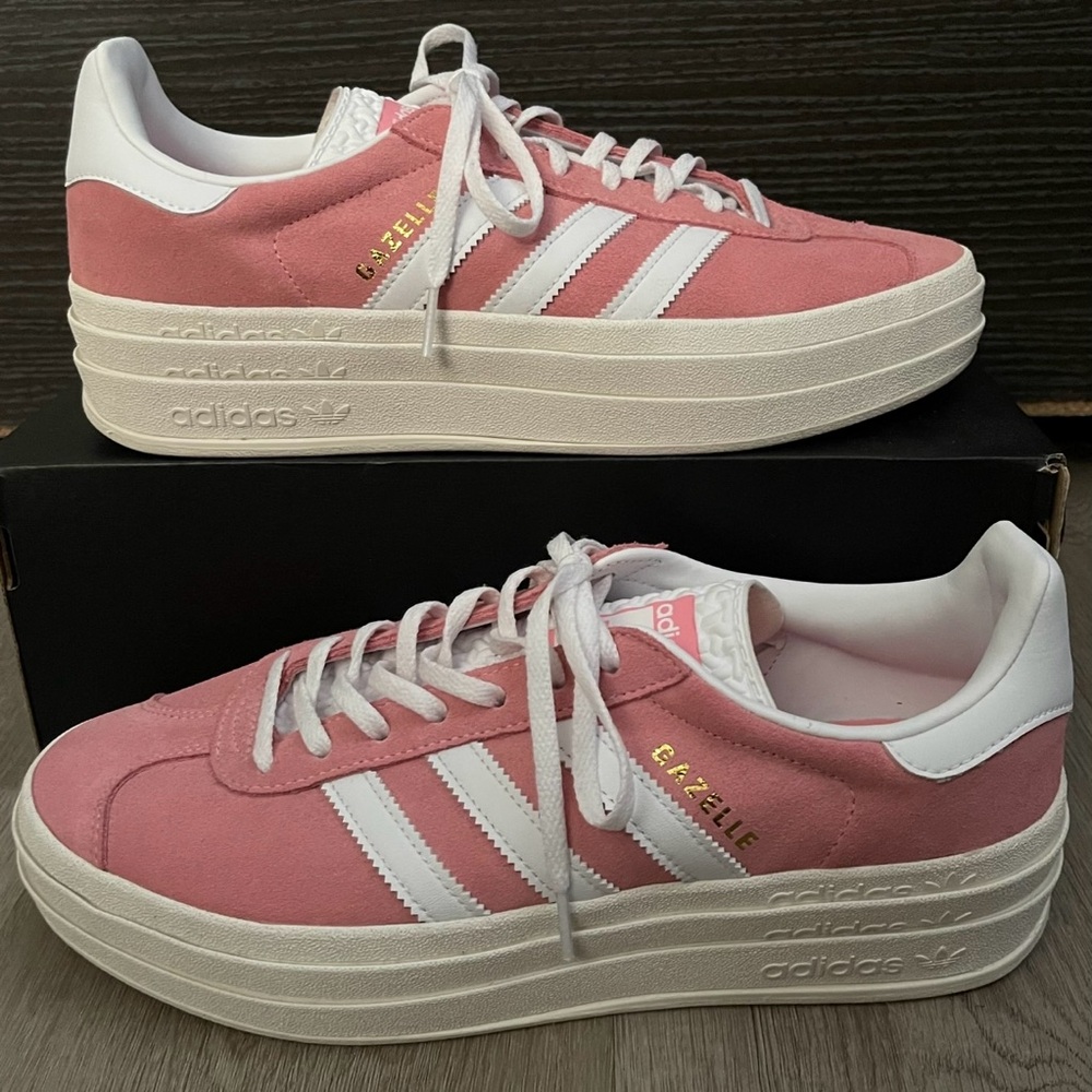 Adidas Gazelle Bold Super Pop Pink - Women’s 11 / Men’s 10